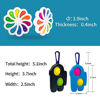 Picture of Fidget Packs Mini Simple Dimple Sensory Fidget Toy Stress Relief Anti-Anxiety Autism Hand Toys for Kids Teen , Push Pop Bubble Keychain Sensory Therapy Toys for Home Classroom