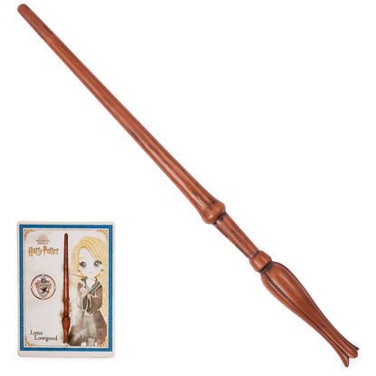 Picture of Wizarding World Harry Potter, 12-inch Spellbinding Luna Lovegood Magic Wand with Collectible Spell Card, Kids Toys for Ages 6 and up