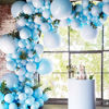 Picture of PartyWoo Blue Balloons, 50 pcs 5 Inch Light Blue Balloons, Latex Balloons for Balloon Garland Arch as Party Decorations, Birthday Decorations, Wedding Decorations, Boy Baby Shower Decorations
