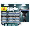 Picture of Mach3 Razor Refills for Men, 15 Razor Blade Refills