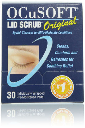 Picture of OCuSOFT Lid Scrub Original Pre-Moistened Pads, 30 Count