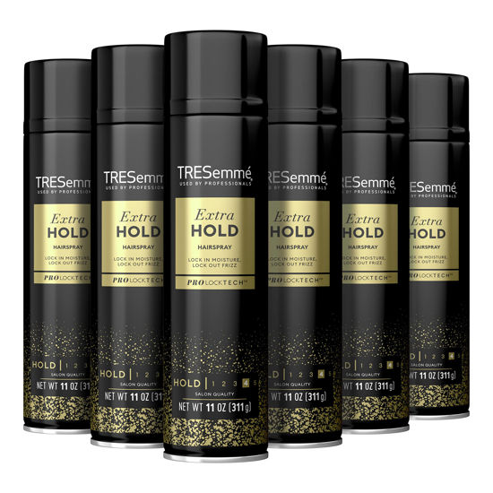 Picture of TRESemmé Extra Hold Hairspray Pack of 6 with Pro Lock Tech For 24H Frizz Control 11 oz