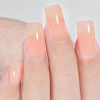 Picture of AILLSA Orange Jelly Gel Nail Polish Neutral Nude Milky Gel Polish Peachy Translucent Nail Polish Sheer Natural Color Summer Nail Gel Long Lasting Soak Off U V Gel Top Coat for Nail Art French Manicure at Home 0.51 Fl Oz /GB89