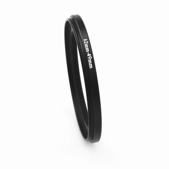 Picture of 62mm to 49mm Camera Filter Ring /62mm to 49mm Step-Down Ring Filter Adapter for 49mm UV,ND,CPL,Metal Step-Down Ring