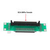 Picture of SinLoon SCA 80 Pin to 68 SCSI Adapter SCSI 68 Female Adapter SCSI 80 Male Adapter for Data Transfer (68/80)