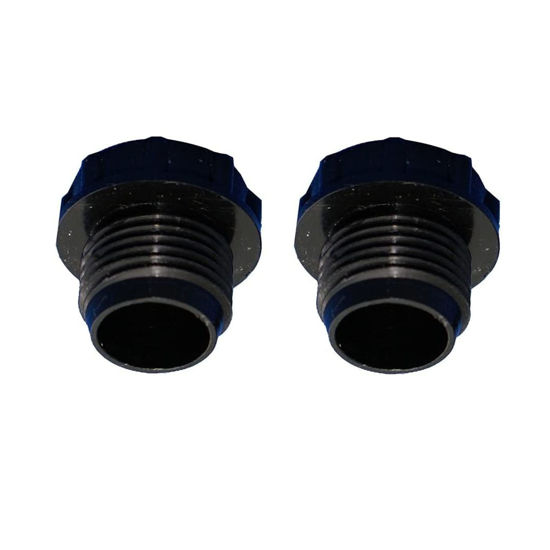 Picture of Regatta Processing NMEA 2000 (N2k) 2-Pack Blanking Caps. Used to Cover Female (Tee) T-Connectors for Lowrance Simrad B&G Navico & Garmin Networks