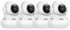 Picture of litokam Indoor Security Cameras 4pcs, 1080P Pet Camera with Night Version, 360° Smart Cameras with Motion Detection, 2-Way Audio, WiFi Home Camera Compatible with Alexa