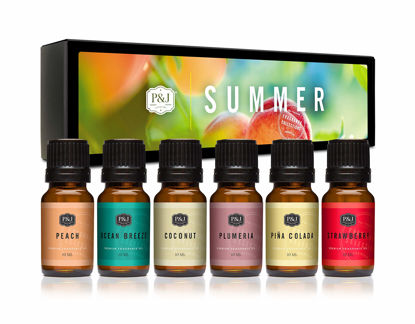 P&J Fragrance Oil Camping Set | Campfire, Smores, Dirt, Fresh Cut Wood,  Night Air, and Cedar Candle Scents for Candle Making, Freshie Scents, Soap