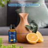 Picture of Organic Orange Essential Oil 30ml - Undiluted Natural Sweet Orange Essential Oils for Diffuser, Aromatherapy and Skin Care - Pure Cold Pressed Orange Oil Essential Citrus - Nexon Botanics