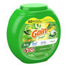 Picture of Gain flings Laundry Detergent Soap Pacs HE Compatible 76 Count Long Lasting Scent Original Scent