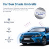 Picture of helloleiboo Car Windshield Sun Shade UV Rays and Heat Sun Visor Protector Foldable Reflector Windshields Umbrella