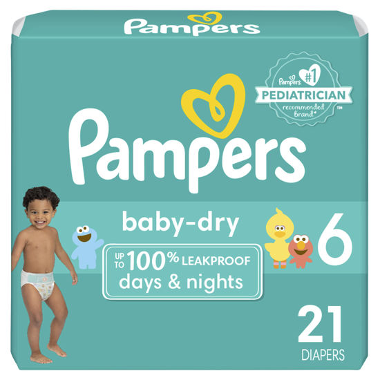 Picture of Pampers Baby Dry Diapers - Size 6-21 ct