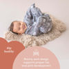 Picture of SleepingBaby Zipadee-Zip Transition Swaddle - Cozy Baby Sleep Sack with Zipper Convenience - Roomy Baby Wearable Blanket for Easy Diaper Changes - Goodnight Moon, X-Large (2T-3T)