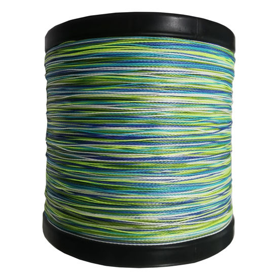 Picture of Reaction Tackle Braided Fishing Line Camo Aqua 40LB 1000yd