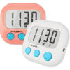 Picture of 2Pack Classroom Timers for Teachers Kids Digital Timer Pink White