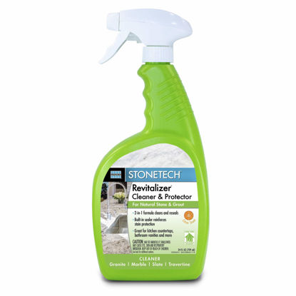 Picture of StoneTech Revitalizer Cleaner and Protector for Natural Stone Countertops and Surfaces, 24-Ounce Spray, Citrus Scent