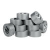 Picture of Lockport Heavy Duty Silver Duct Tape - 10 Roll Multi Pack - 30 Yards x 2 Inch - Strong, Flexible, No Residue, All-Weather and Tear by Hand - Bulk Value for Do-It-Yourself Repairs and Professional Use