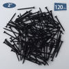 Picture of JEGONFRI 120pcs #6 × 2 inch High Hardness Drywall Screws, Black, Coarse Thread, Phillips Drive, Bugle Head, Black Wood Screws, Wood and More (2 in, 120)