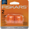 Picture of Fiskars 157400-1001 Titanium TripleTrack High Profile Cutting Replacement Blades , Orange