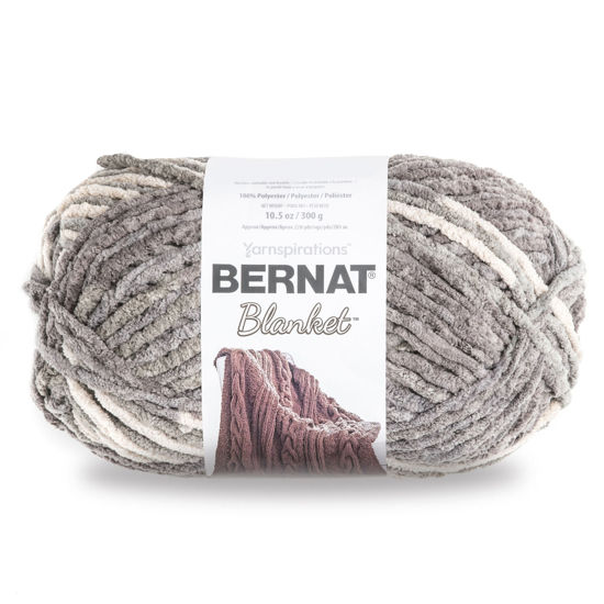 Picture of Bernat Blanket Yarn, Silver Steel