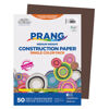 Picture of Prang (Formerly SunWorks) Construction Paper, Dark Brown, 9" x 12", 50 Sheets