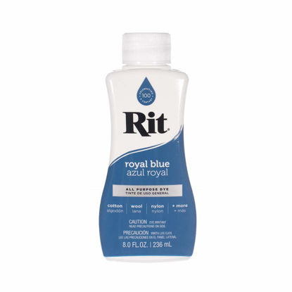 Picture of Rit Dye Liquid - Wide Selection of Colors - 8 Oz. (Royal Blue)