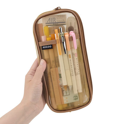 Sooez Large Pencil Case,Big Capacity Pencil Bag with 3