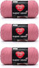 Picture of Red Heart Super Saver Light Raspberry Yarn - 3 Pack of 198g/7oz - Acrylic - 4 Medium (Worsted) - 364 Yards - Knitting/Crochet