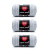 Picture of Red Heart Super Saver Light Gray Yarn - 3 Pack of 198g/7oz - Acrylic - 4 Medium (Worsted) - 364 Yards - Knitting/Crochet