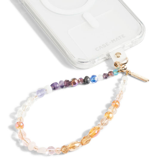 Phone Strap with Beaded Marble - Detachable Phone Lanyard - Hands-Free  Wrist Strap - Adjustable Phone Charm Grip for Women - iPhone 14 Pro Max/ 13  Pro Max/ 12 Pro Max/ 11 - White Marble 