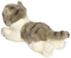 Picture of Aurora® Adorable Miyoni® Grey Tabby Cat Stuffed Animal - Lifelike Detail - Cherished Companionship - 8 Inches