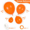 Picture of RUBFAC Orange Balloons Different Sizes 105pcs 5/10/12/18 Inch for Garland Arch, Premium Party Latex Balloons for Birthday Party, Baby Shower, Wedding, Gender Reveal, Graduation Party Decoration