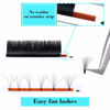 Picture of Volume Lash Extensions FADLASH Easy Fan Volume Lashes DD Curl Mixed Eyelash Extensions 0.07mm Easy Fanning Lashes (0.07-DD, Mix 9-16mm)