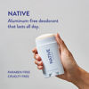 Picture of Native Deodorant | Natural Deodorant for Men and Women, Aluminum Free with Baking Soda, Probiotics, Coconut Oil and Shea Butter | Sea Salt & Cedar