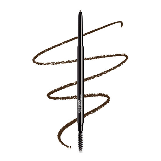 Picture of Wet n Wild Ultimate Brow Micro Eyebrow Retractable Pencil, Dark Brown, Ultra Fine 1.5mm Tip, Draws Tiny Brow Hairs