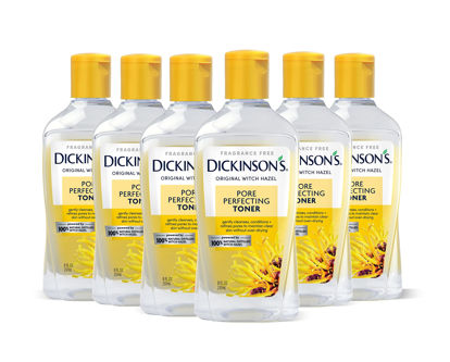 Picture of Dickinson's Original Witch Hazel Pore-perfecting Toner, 100% Natural, 8 Ounce, 6 Count