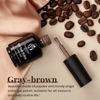 Picture of Beetles Gel Nail Polish Color-1 Pcs 15ml Gray Brown Color Soak Off Gel Polish Nail Art Manicure