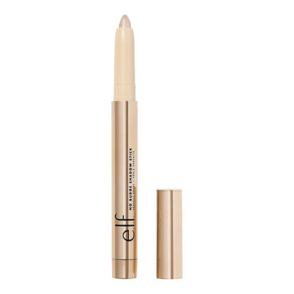 Picture of e.l.f. No Budge Shadow Stick, Longwear, Smudge-Proof Metallic Eyeshadow, Perfect Pearl, 0.056 Oz (1.6g)