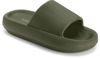 Picture of Joomra Slippers Mens Slides Cushioned for Womens Quick Drying Shower Massage Foam Male Pillow House Shoes Pool Beach Spa House Garden Sandals for Ladies Female Sandles Army Green 40-41