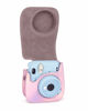 Picture of Phetium Instant Camera Case Compatible with Instax Mini 11,PU Leather Bag with Pocket and Adjustable Shoulder Strap (Magic Pink)