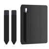 Picture of Doormoon Pencil Holder for Apple iPad 2018 (6th Gen)/ iPad Air/ 9.7 / Pro 9.7"/ Pro 10.5"/12.9"/Pro 12.9/,Detachable Elastic Apple Pencil 2nd Gen Leather Sleeve Pocket Pouch (Black x 2)