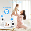 Picture of ChildsFarm Baby Monitor with Camera and Audio, No WiFi Baby Monitor Camera, Video Baby Monitor with LCD Screen, Night Vision, VOX, Crying Detection, Plug & Play, Gift Ideas