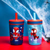 Picture of Zak Designs Marvel Spider-Man Kelso Toddler Cups For Travel or At Home, 15oz 2-Pack Durable Plastic Sippy Cups With Leak-Proof Design is Perfect For Kids (Spidey and His Amazing Friends)