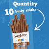 Picture of Jack&Pup Bully Sticks 12 Inch, Premium Grade Long Lasting Dog Bully Sticks for Large Dogs Aggressive Chewers - Natural Bully Sticks Odor Free 12" Large Bully Sticks for Medium Dogs (Bully Stick-10 pk)