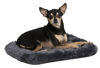 Picture of MidWest Homes for Pets 18L-Inch Gray Dog Bed or Cat Bed w/ Comfortable Bolster|Ideal for 'Toy' Dog Breeds&Fits an 18-Inch Dog Crate|Wash&Dry|1-Year Warranty,Charcoal Gray,Model:40218-GY