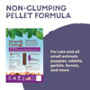 Picture of Naturally Fresh Pellet Formula Unscented Non-clumping Cat Litter, 10 lbs, Purple (24001)