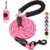 Picture of BAAPET 2/4/5/6 FT Dog Leash with Comfortable Padded Handle and Highly Reflective Threads for Small Medium and Large Dogs (6FT-1/2'', Pink)