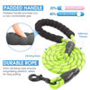 Picture of BAAPET 2/4/5/6 FT Dog Leash with Comfortable Padded Handle and Highly Reflective Threads for Small Medium and Large Dogs (4FT-1/2'', Green)