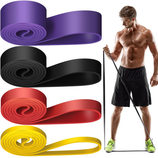 Desire Deluxe Resistance Band Exercise Workout Equipment Bands Set for  Working Out Physical Therapy - Men 