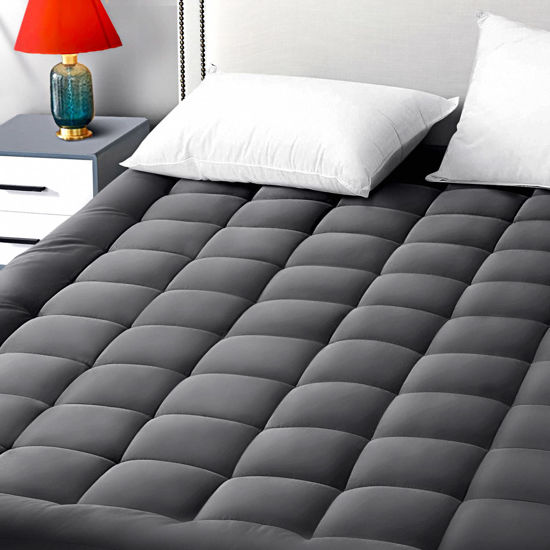 Cal king pillow top mattress outlet pad